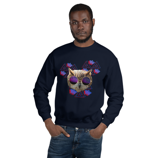 Trippy Owl Unisex Sweatshirt