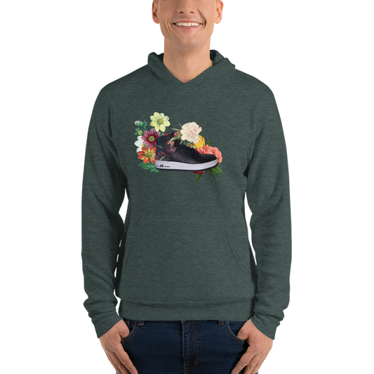 Floral Shoe Unisex hoodie