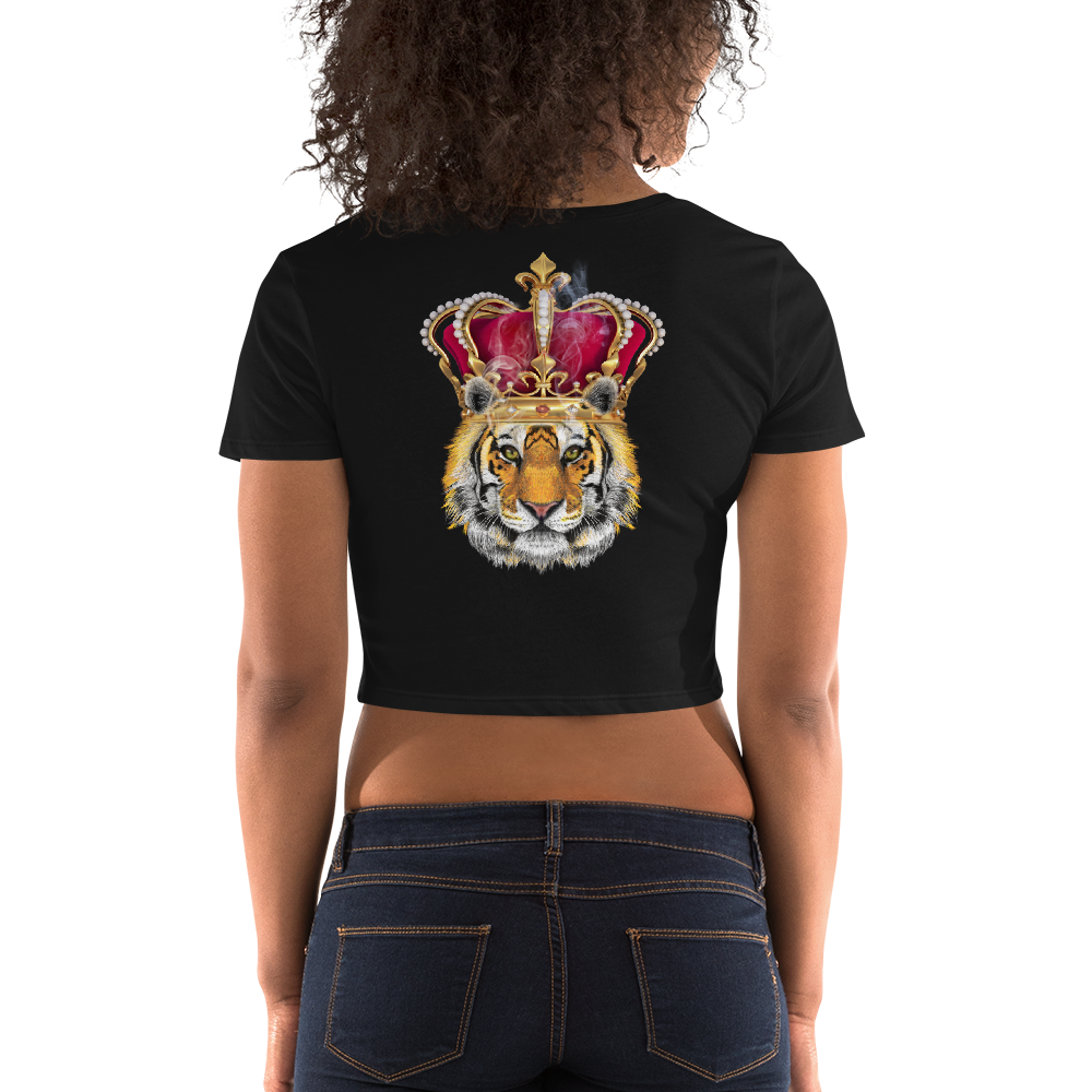 Women’s Crop Tee Golden Edition Crowned