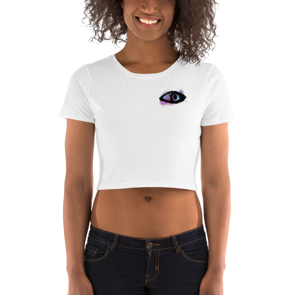 Galactic Eye Crop Tee