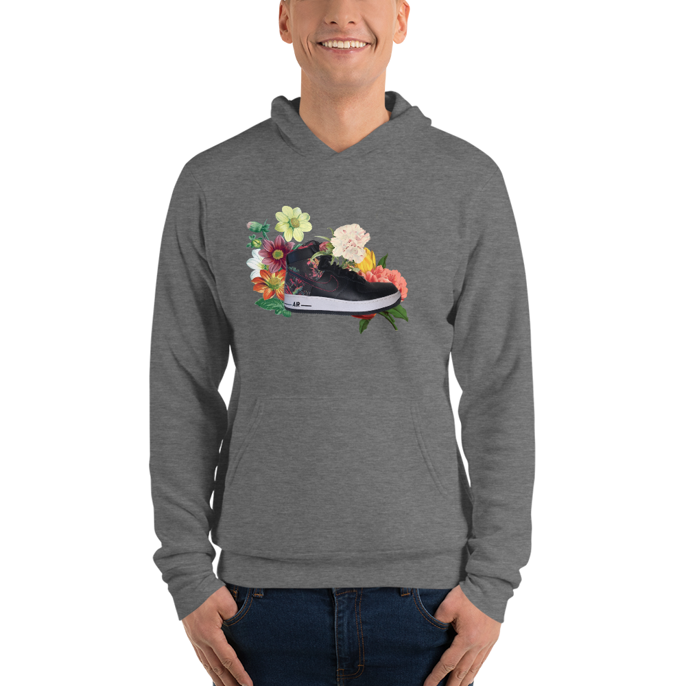 Floral Shoe Unisex hoodie