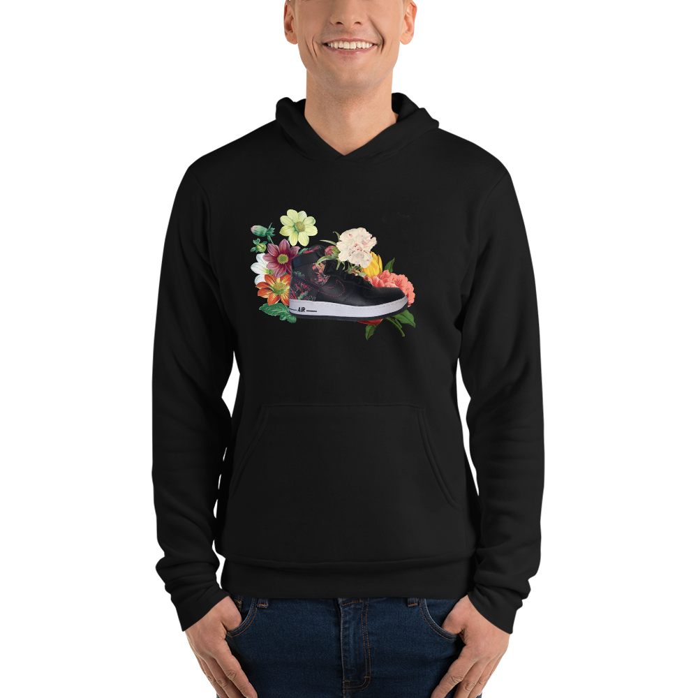 Floral Shoe Unisex hoodie