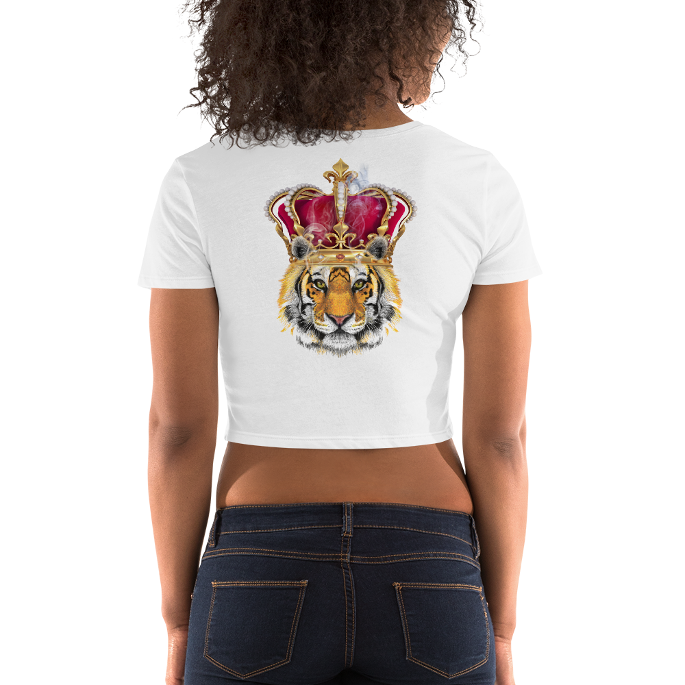 Women’s Crop Tee Golden Edition Crowned