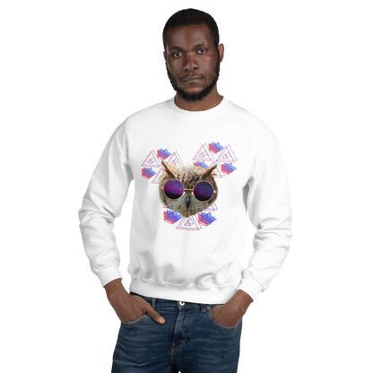 Trippy Owl Unisex Sweatshirt