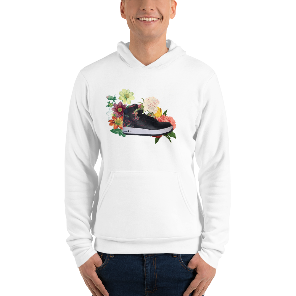 Floral Shoe Unisex hoodie