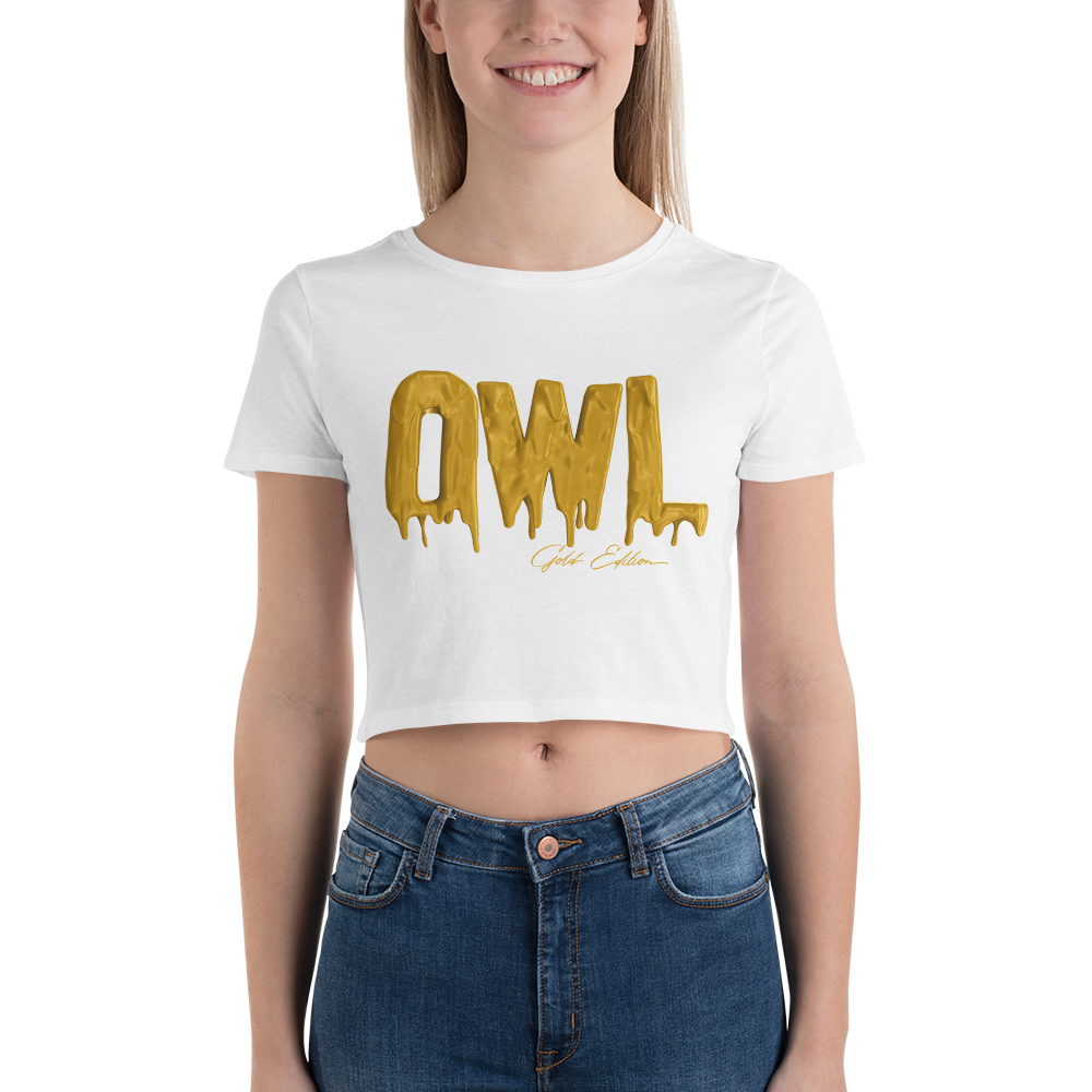 Women’s Crop Tee Gold Edition