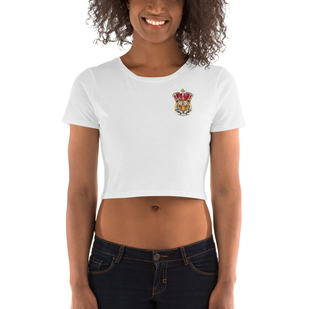 Women’s Crop Tee Golden Edition Crowned