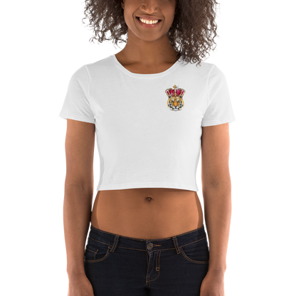 Women’s Crop Tee Golden Edition Crowned