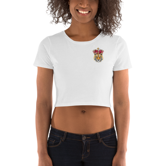 Women’s Crop Tee Golden Edition Crowned