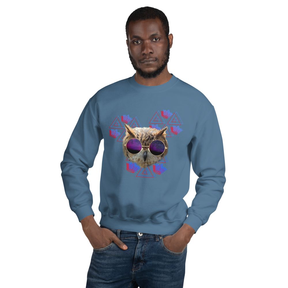 Trippy Owl Unisex Sweatshirt