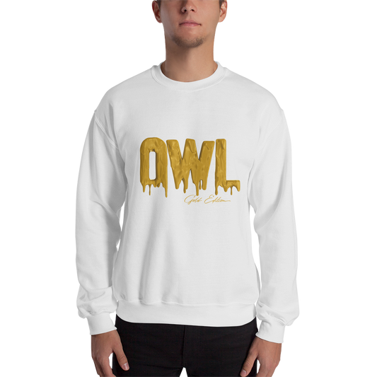 Unisex Sweatshirt Gold Drip