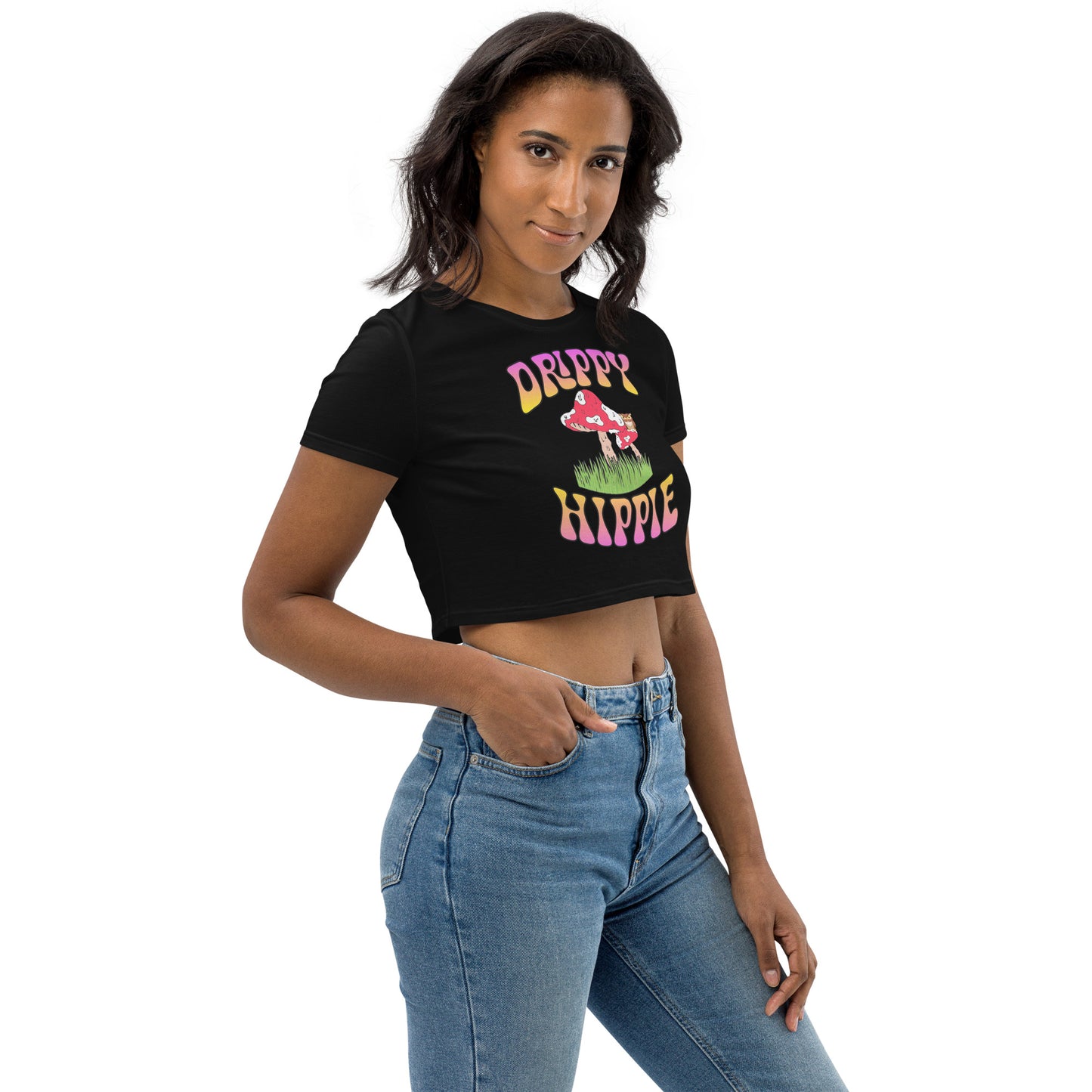 Drippy Hippie Crop Top