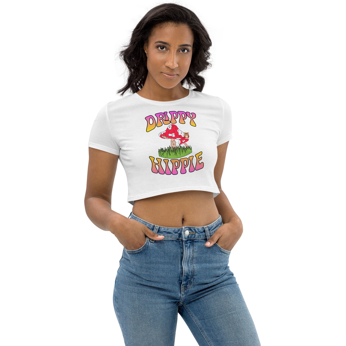 Drippy Hippie Crop Top