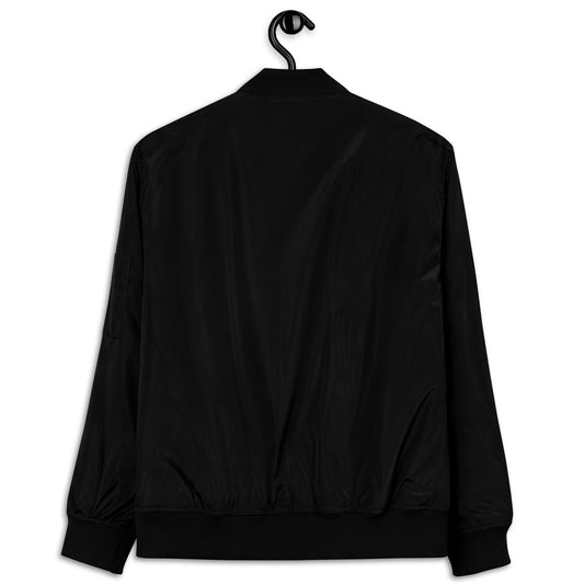 Crowned bomber jacket